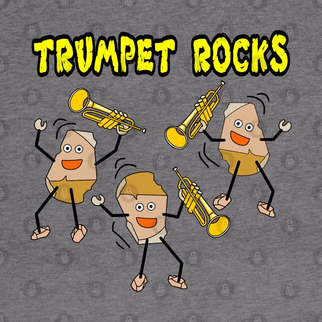 Trumpet Rocks by Barthol Graphics